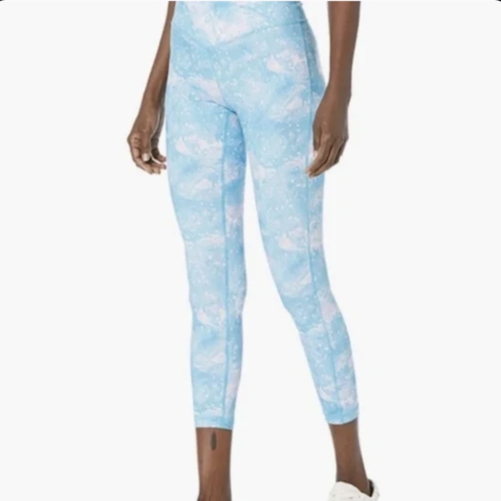Juicy Couture Aurora Print High Waisted Crossover Leggings L